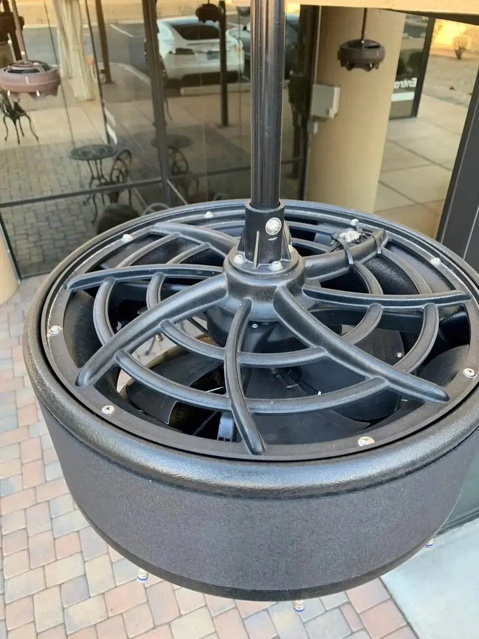 Mist360 Backyard Breeze Patio Mister - top view