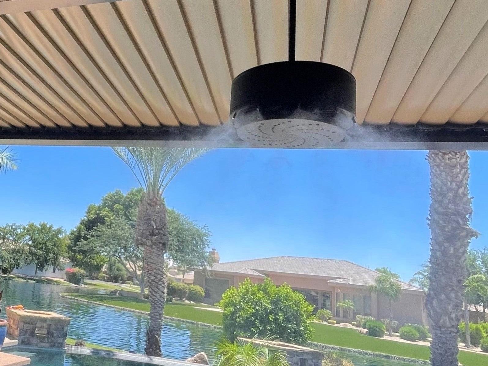Dual Fan Mist360 Backyard Breeze System - MistAmerica