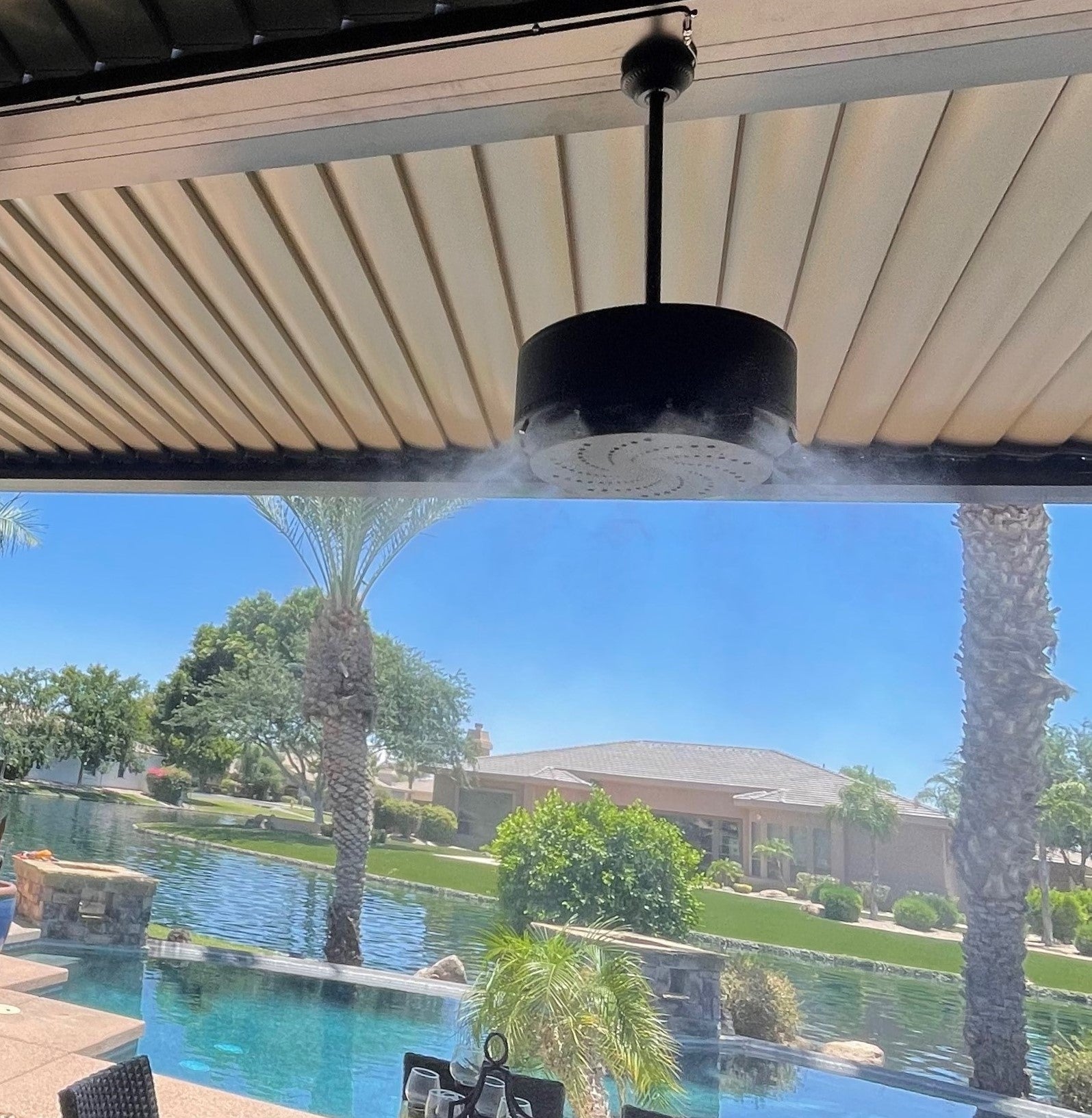 Mist360 Backyard Breeze - Outdoor Patio Misting Fan - MistAmerica