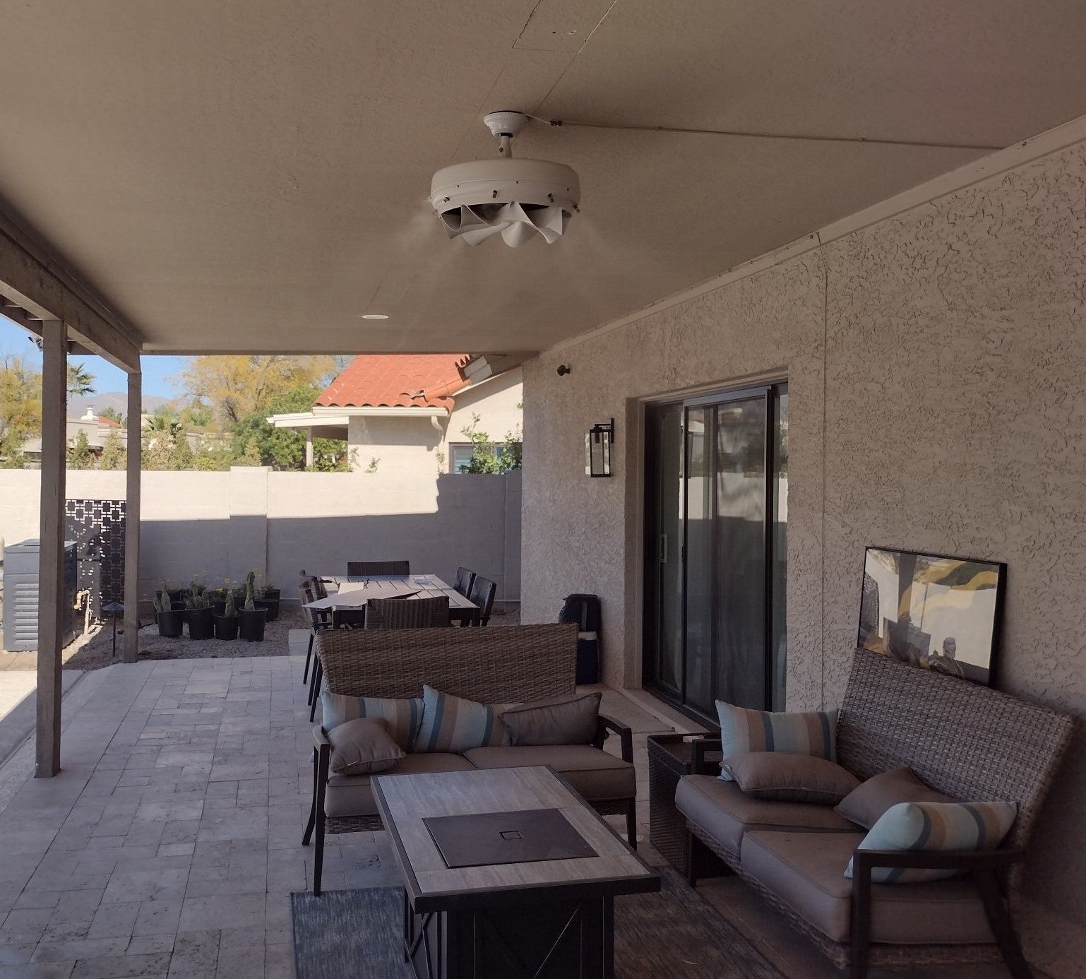 Mist360 Cyclone - High Pressure Misting System - Home Patio Mist Fan - MistAmerica