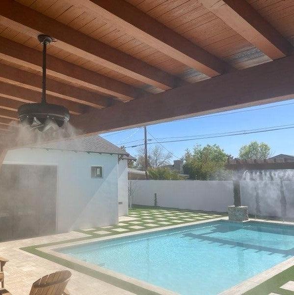 Mist360 Cyclone - High Pressure Misting System - Patio Mist Fan - MistAmerica