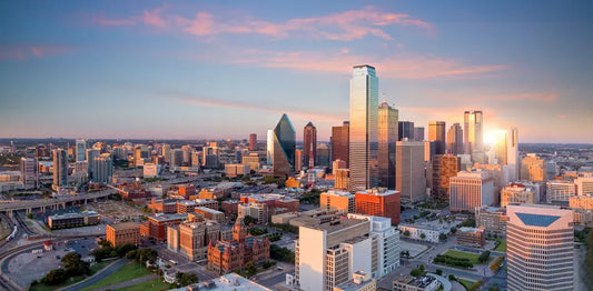 Dallas-Fort Worth, TX skyline
