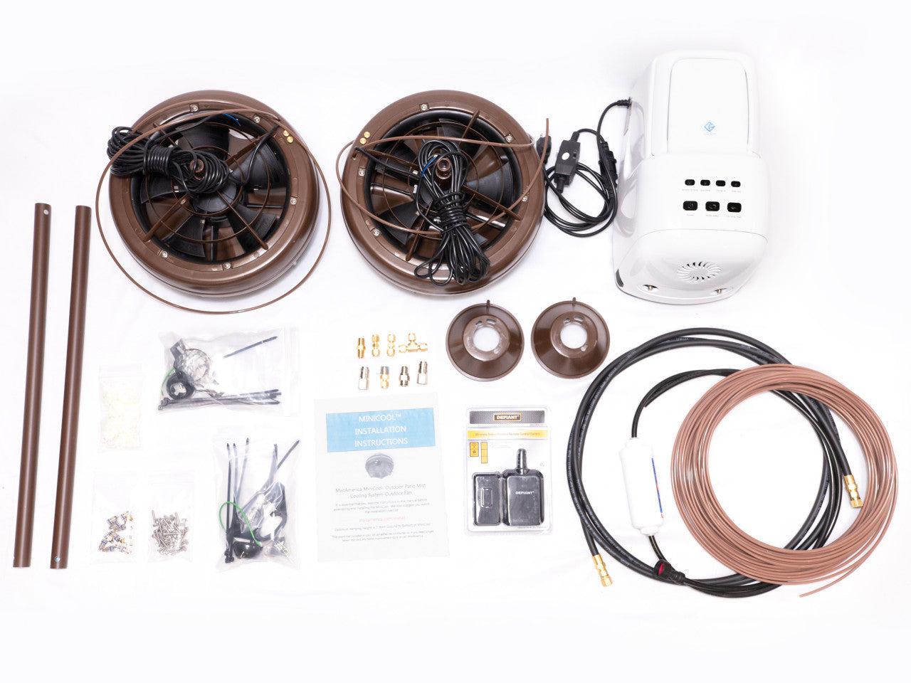 Dual Fan Mist360 MiniCool System - MistAmerica